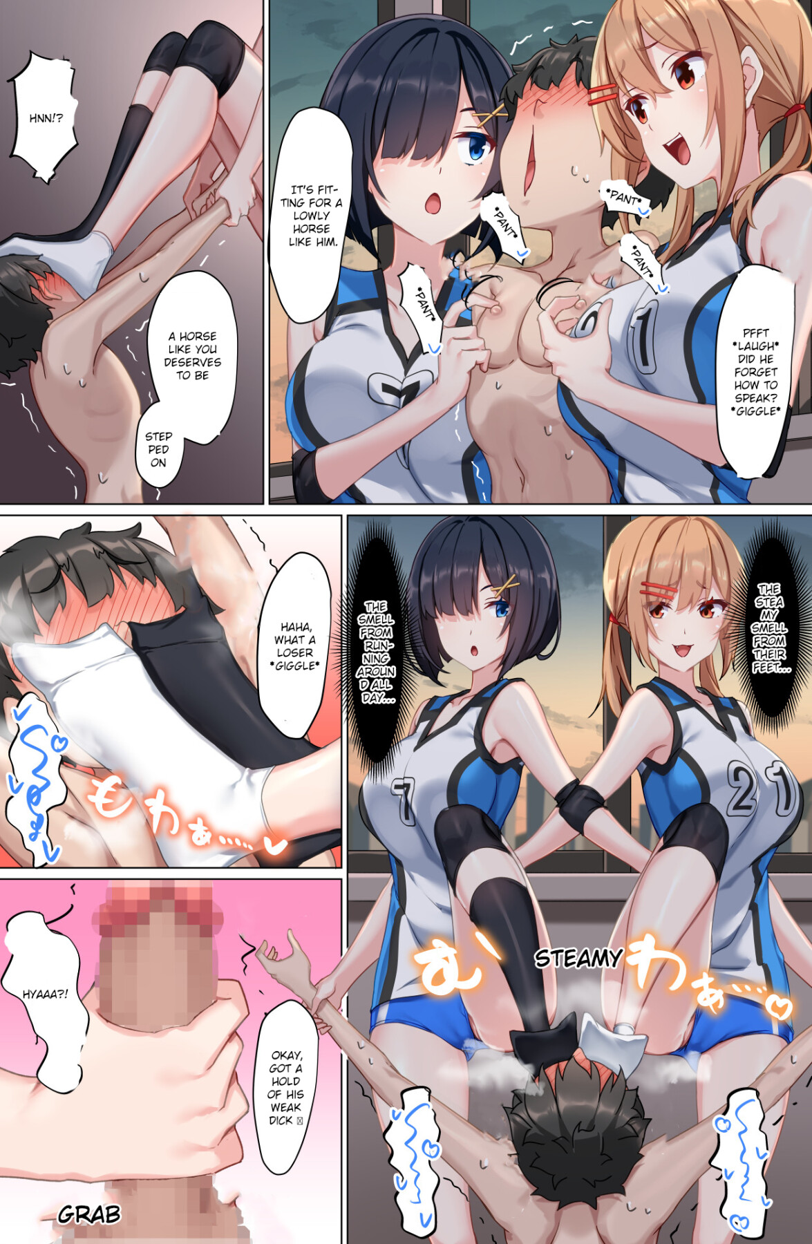 Hentai Manga Comic-Welcome to the Weak Masochist Volleyball Club-Read-39